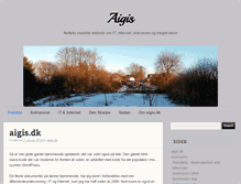 Tablet Screenshot of aigis.dk